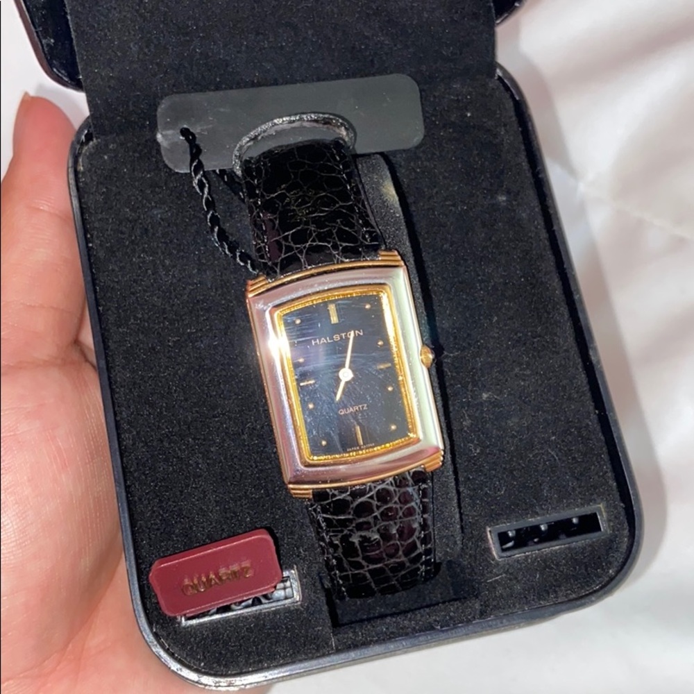 Brand new in box Halston Quartz watch